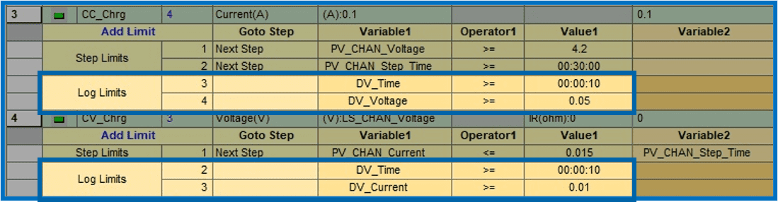 SOFTWARE_mits-pro-05-set-data-logging-criteria