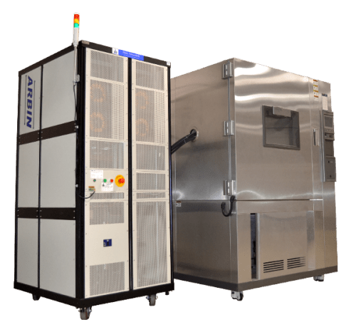 ELECTRIC VEHICLE BATTERY TESTING Arbin RBT with Temperature Chamber