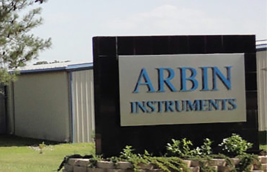 Arbin Instruments Sign