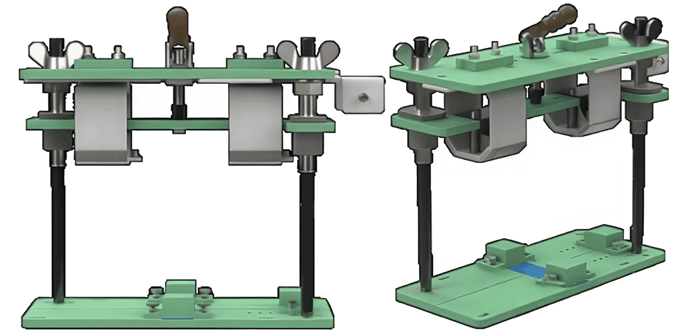 ARBIN-300mm-300A Prismatic Battery Holder-v2
