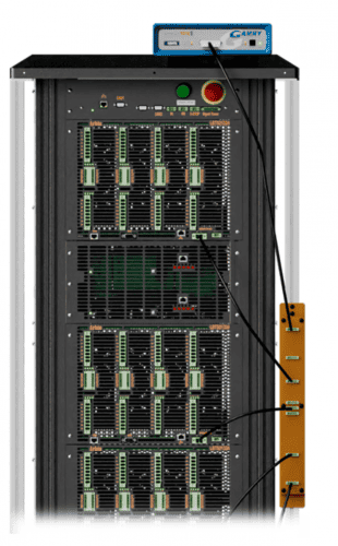 Figure 1: Arbin LBTS21324 with one Gamry integrated