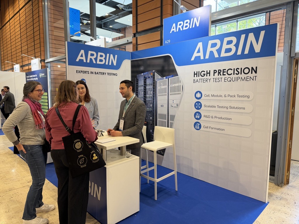 arbin to exhibit and present at batteries event lyon 2025 join us in november