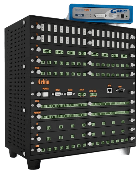 arbin aux electrochemical impedance spectroscopy (eis) interface
