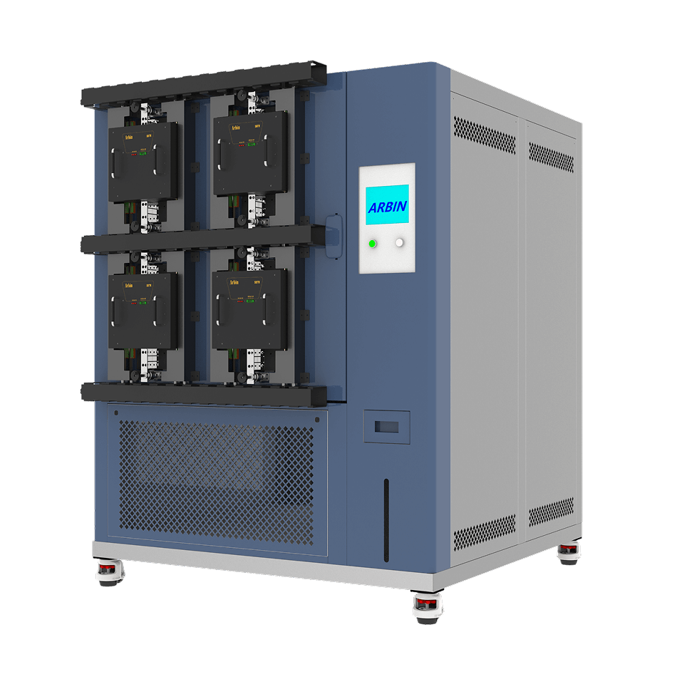 arbin smart battery tray with thermal chamber