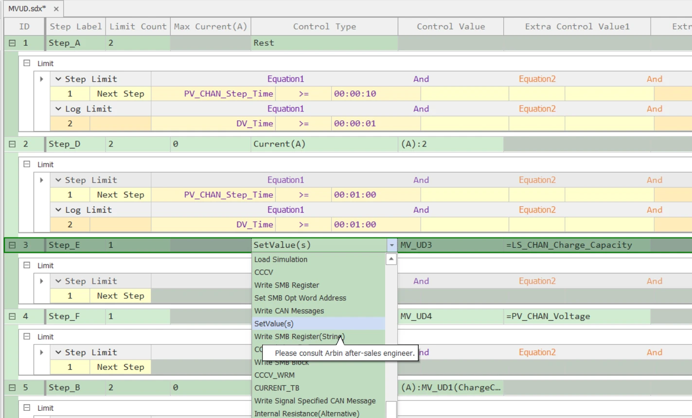 application examples of user defined metavariables mv ud 1