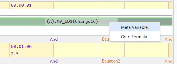 application examples of user defined metavariables mv ud 2
