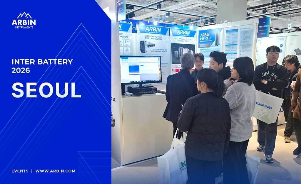 web arbin to showcase advanced battery testing solutions at interbattery 2026 in seoul
