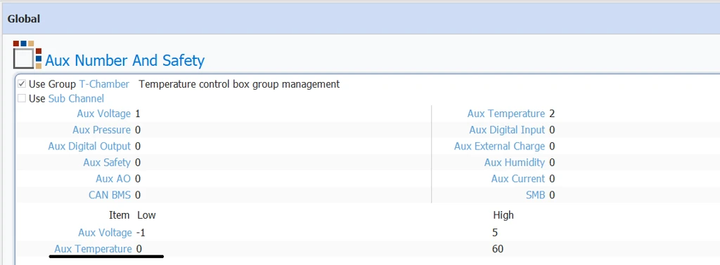 aux temperature safety range