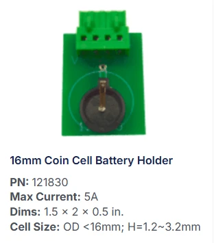 individual cell holders 1