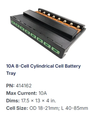 trays for holding multiple cells 1