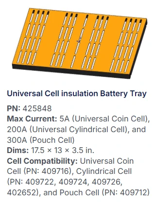trays for holding multiple cells 3