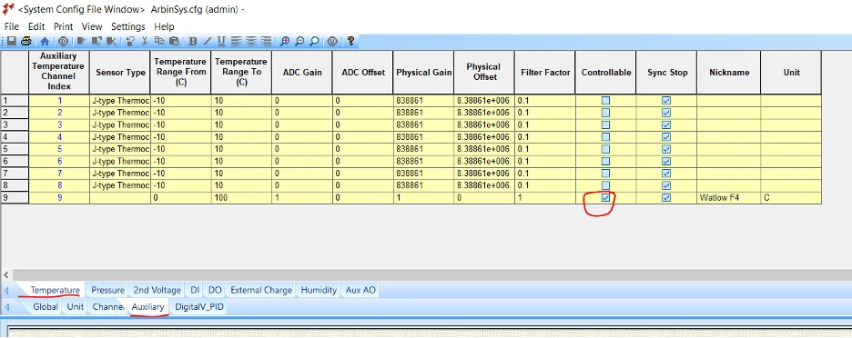arbinsys mtci