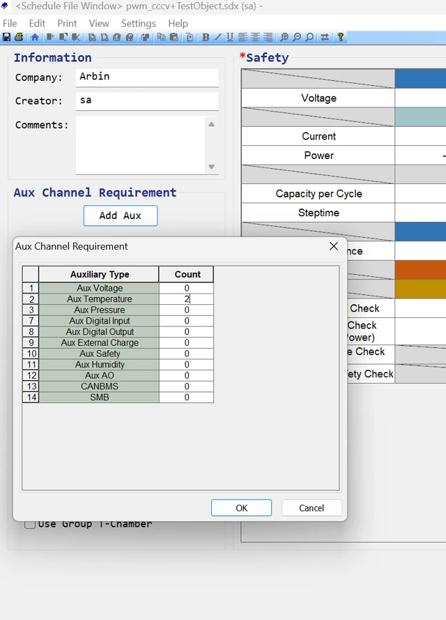 schedule mits pro arbin