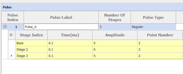 pulse defined in arbin