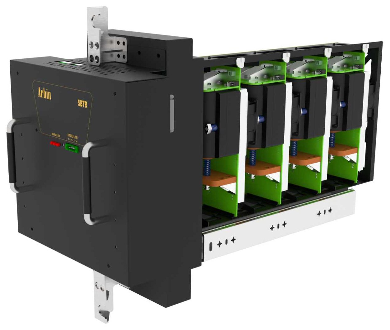 Arbin SBTR smart battery tray with per-cell temperature control